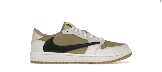 Travis Scott x Air Jordan 1 Low Golf NRG Neutral Olive